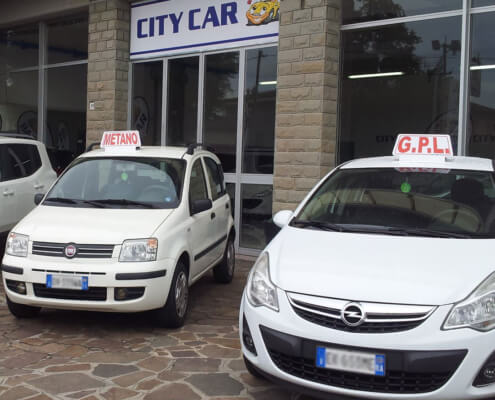 Cartelli occasione magnetici con stampa a colori City Car - Auto - Macchine - Bologna - Emilia Romagna- Linea Grafic