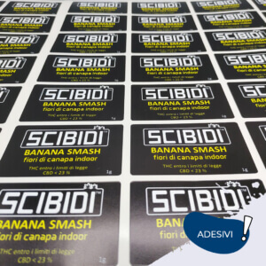 Etichette stampate plotter bologna - Scibidi - Linea Grafic srl